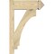 Ekena Millwork Imperial Rough Sawn Arts and Crafts Outlooker, Douglas Fir, 6"W x 16"D x 24"H OUT06X16X24IMP03RDF - alternate 2